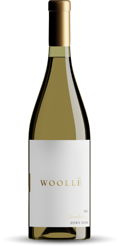Bottle of Woolle Chardonnay
