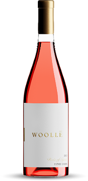 Bottle of Rose of Syrah Wine