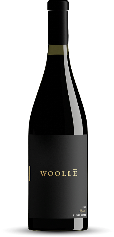 Bottle of Syrah Wine